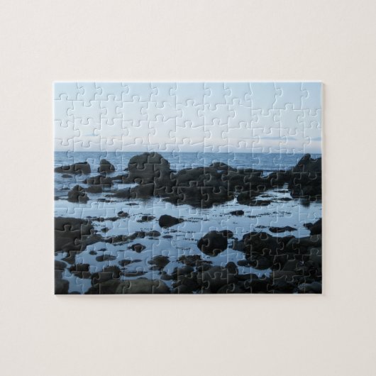 北西の海岸の岩 ジグソーパズル (横)