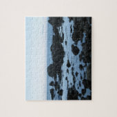 北西の海岸の岩 ジグソーパズル (縦)