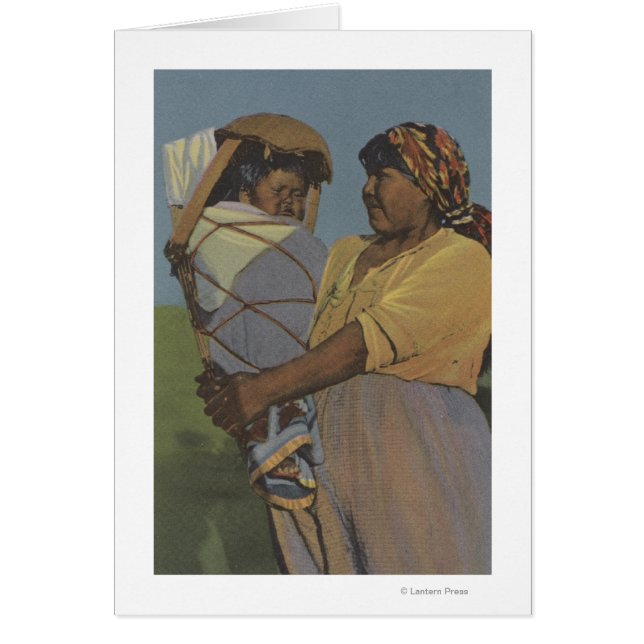 北西インディアン-インディアン女性 (正面)