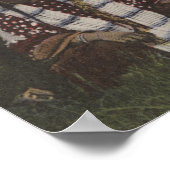 北西インディアン – バッファロービル、座りブル ポスター (角)