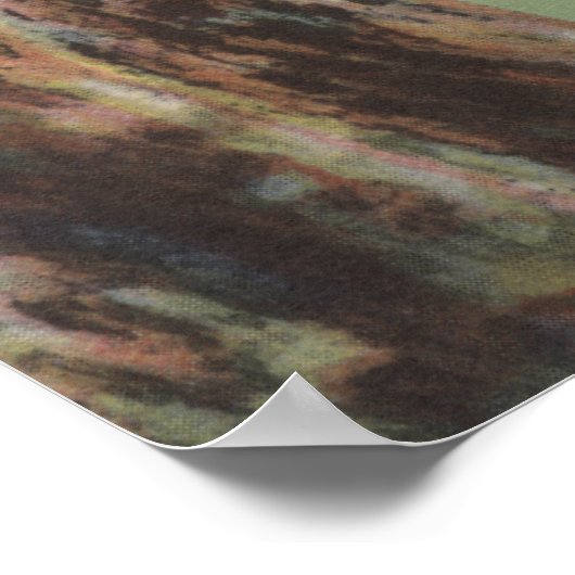 北西インディアン「西の始まる場所」 ポスター (角)