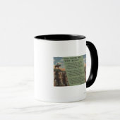 北西インディアン「西の始まる場所」 マグカップ (正面右)