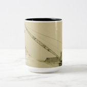 北西エンジニアリングクレーンショベルマグ早期 ツートーンマグカップ (中央)