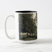 北西エンジニアリングクレーンショベルマグ早期 ツートーンマグカップ (左)