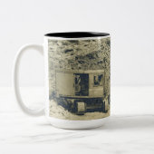 北西エンジニアリングクレーンショベルマグ早期 ツートーンマグカップ (左)