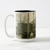 北西エンジニアリングクレーンショベルマグ早期 ツートーンマグカップ (左)