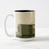 北西エンジニアリングクレーンショベルマグ早期 ツートーンマグカップ (左)