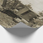 北西エンジニアリングクレーン運転士ショベル10 ラッピングペーパー (角)