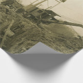 北西エンジニアリングクレーン運転士ショベル14 ラッピングペーパー (角)