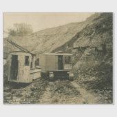 北西エンジニアリングクレーン運転士ショベル6 ラッピングペーパー (フラット)