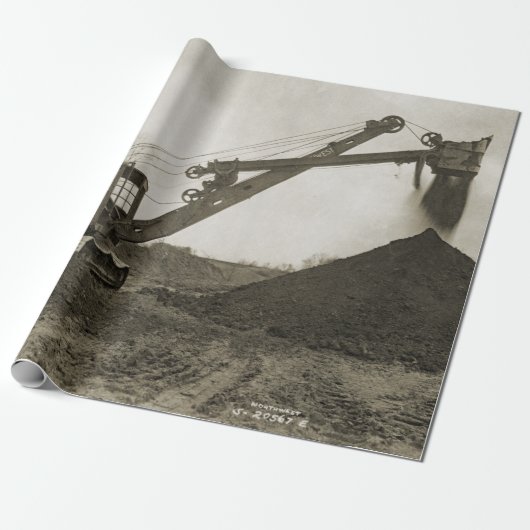 北西エンジニアリングクレーン運転士ショベル9 ラッピングペーパー (アンロールド)