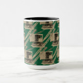 北西エンジニアリングクレーン運転者クレーンMUGアート マグカップ (中央)