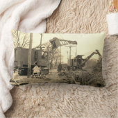 北西クレーンおよびシャベル作動エンジニア105 ランバークッション (ブランケット)