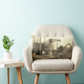 北西クレーンおよびシャベル作動エンジニア105 ランバークッション (椅子)