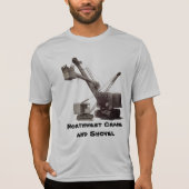 北西クレーンおよびシャベル作動エンジニア Tシャツ (正面)