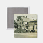 北西クレーンのオペレータモデル2初期クリーブランド マグネット (正面/裏面)