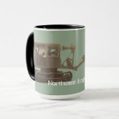 北西クレーンのクレーン運転者初期ショベル マグカップ (正面左)