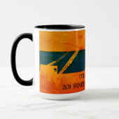 北西クレーン及びショベル運転技術者技芸 マグカップ (左)