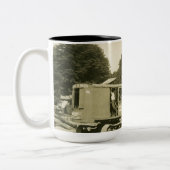 北西クレーン及びシヨベル運転士 ツートーンマグカップ (左)