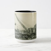 北西クレーン及びシヨベル運転士 ツートーンマグカップ (中央)