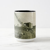 北西クレーン及びシヨベル運転士 ツートーンマグカップ (中央)