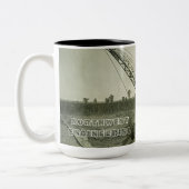 北西クレーン及びシヨベル運転士 ツートーンマグカップ (左)