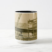 北西クレーン及びシヨベル運転士 ツートーンマグカップ (中央)