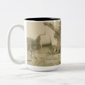 北西クレーン及びシヨベル運転士 ツートーンマグカップ (左)