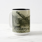 北西クレーン及びシヨベル運転士 ツートーンマグカップ (正面左)