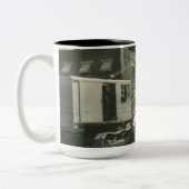 北西クレーン及びシヨベル運転士 ツートーンマグカップ (左)