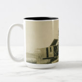 北西クレーン及びシヨベル運転士 ツートーンマグカップ (左)