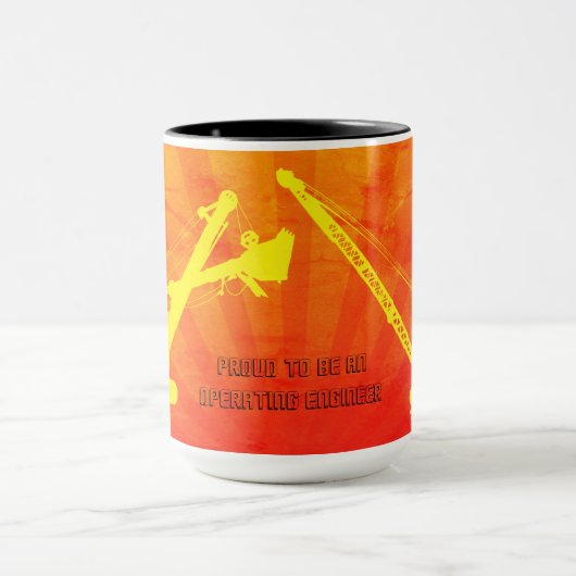 北西クレーン及びシヨベル運転士 マグカップ (中央)