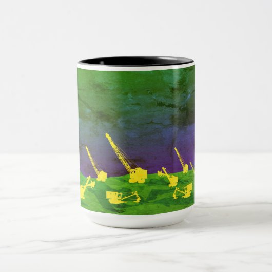 北西クレーン及びシヨベル運転士 マグカップ (中央)