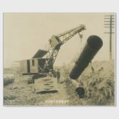 北西クレーン及びシヨベル運転士 ラッピングペーパー (フラット)