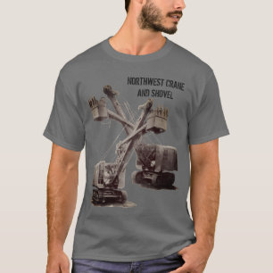 北西クレーン及びシヨベル運転士 Tシャツ