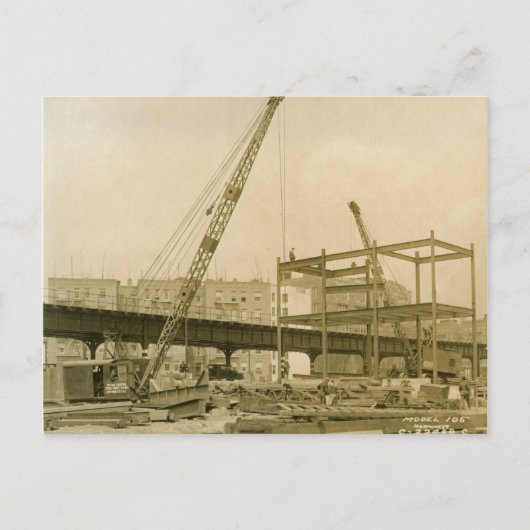 北西クレーン及びシヨベル運転技術士10 ポストカード (正面)