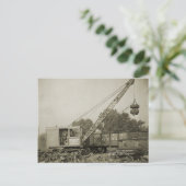 北西クレーン及びシヨベル運転技術士12 ポストカード (スタンド正面)