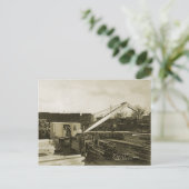 北西クレーン及びシヨベル運転技術士15 ポストカード (スタンド正面)