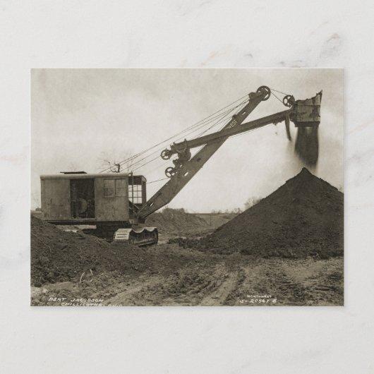 北西クレーン及びシヨベル運転技術士18 ポストカード (正面)