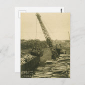 北西クレーン及びシヨベル運転技術士26 ポストカード (正面/裏面)