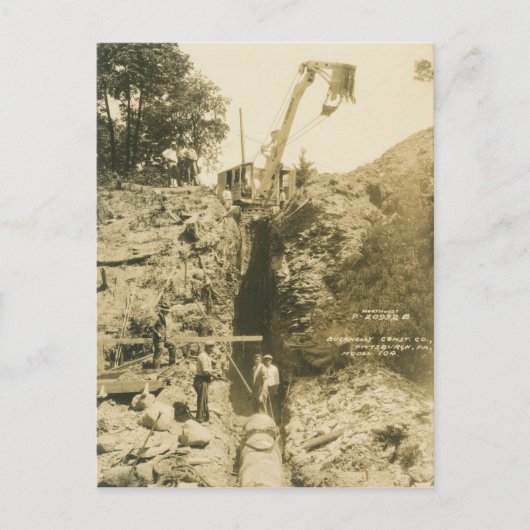 北西クレーン及びシヨベル運転技術士29 ポストカード (正面)