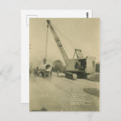 北西クレーン及びシヨベル運転技術士30 ポストカード (正面/裏面)