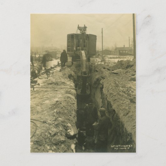 北西クレーン及びシヨベル運転技術士32 ポストカード (正面)