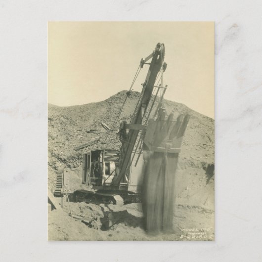 北西クレーン及びシヨベル運転技術士33 ポストカード (正面)