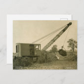 北西クレーン及びシヨベル運転技術士4 ポストカード (正面/裏面)