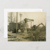 北西クレーン及びシヨベル運転技術士6 ポストカード (正面/裏面)