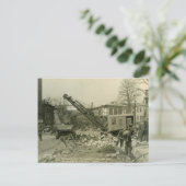 北西クレーン及びシヨベル運転技術士9 ポストカード (スタンド正面)