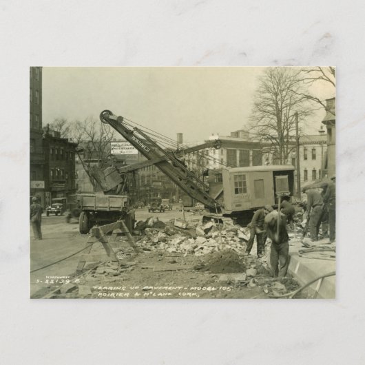 北西クレーン及びシヨベル運転技術士9 ポストカード (正面)