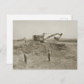 北西クレーン及びシヨベル運転技術者十六 ポストカード (正面/裏面)