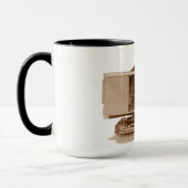 北西クレーン建設用クレーンモデル2 マグカップ (左)